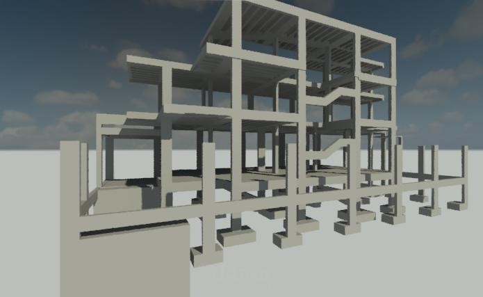 تصميم فيلا  ETABS - SAFE - Revit