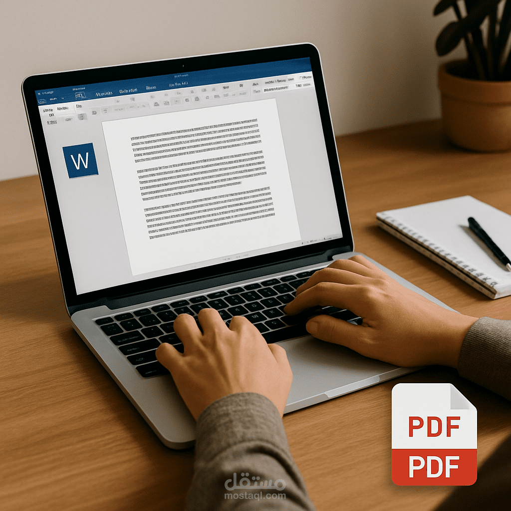 تحويل pdf  إلى word