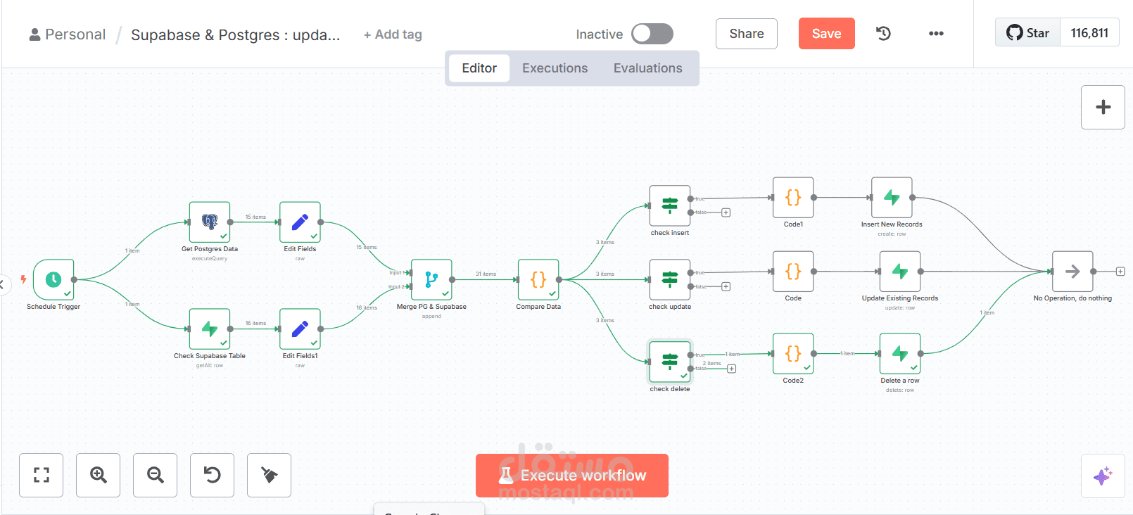 Postgres و Supabase: الحفاظ على تحديث قاعدة البيانات