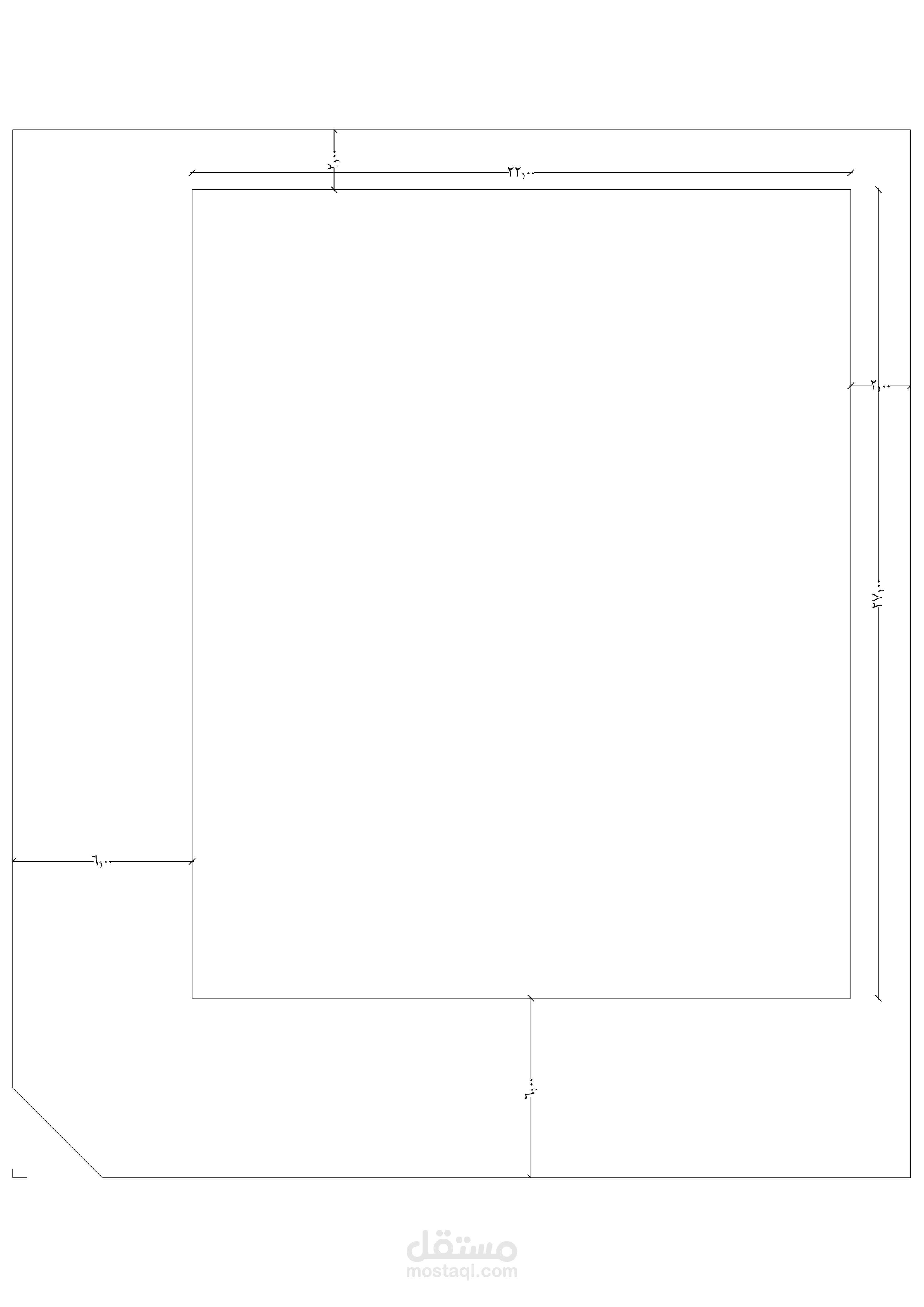 تصميم معماري - مساقط افقية - اوتوكاد