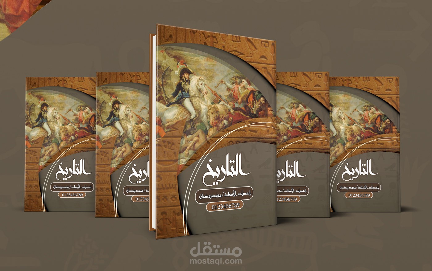 غلاف مذكرة تاريخ