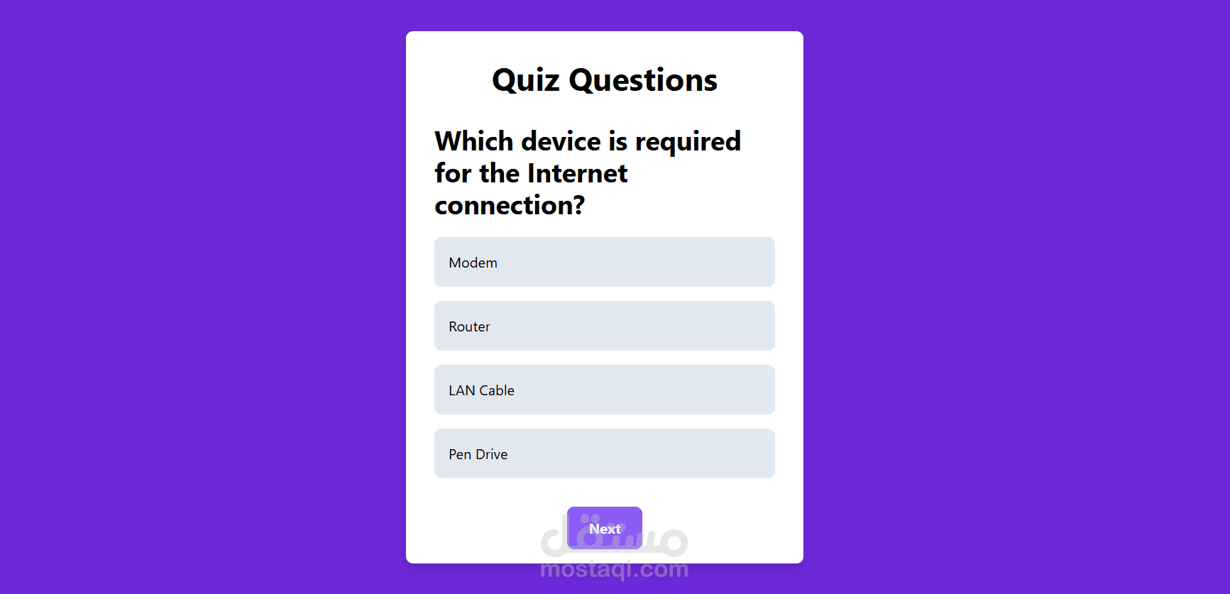 quizwebsite