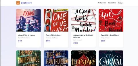 Bookstore E-commerce Web Application