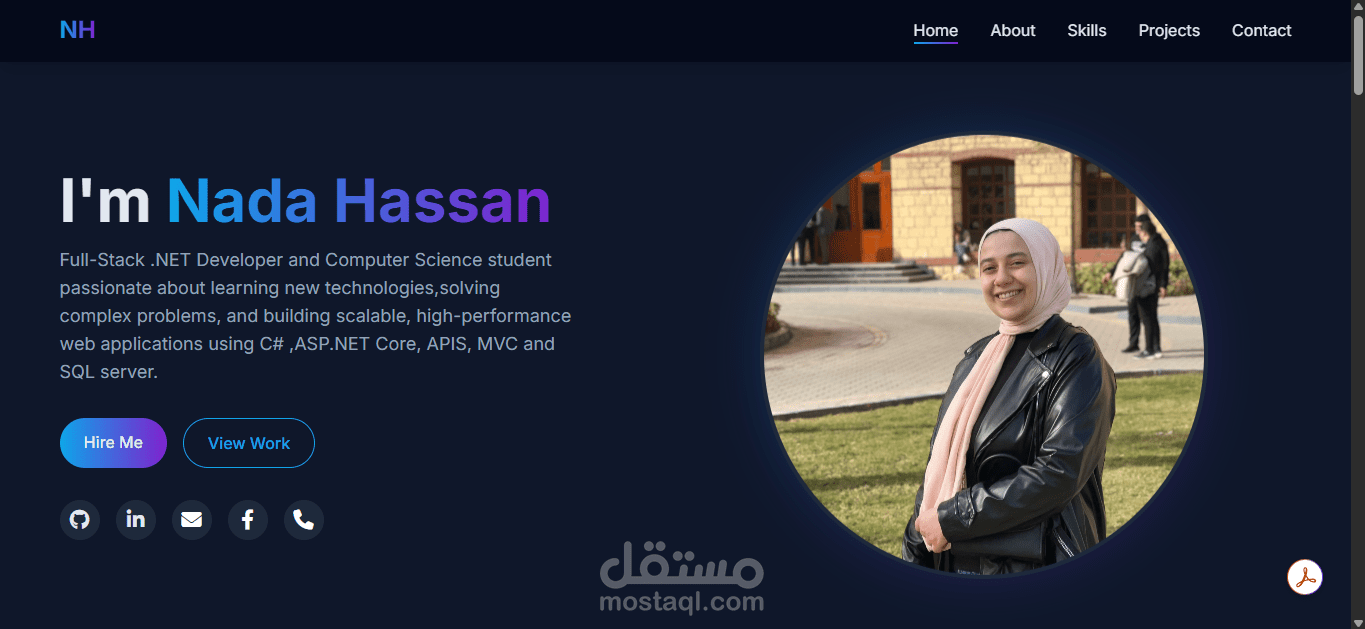 personal portfolio