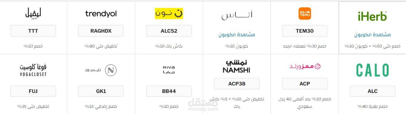 كتابة محتوى أكواد الخصم ومدونة مواقع الكوبونات