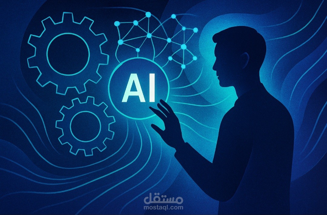 "بحث تأثير الذكاء الاصطناعي على مستقبل العمل الحر _الفرص والتحديات"