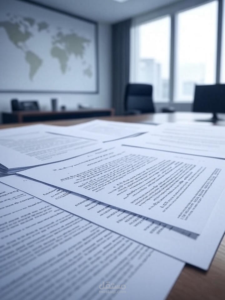 ترجمة قانونية احترافية لعقد شراكة من العربية إلى الإنجليزية بدقة وسياق قانوني متخصص