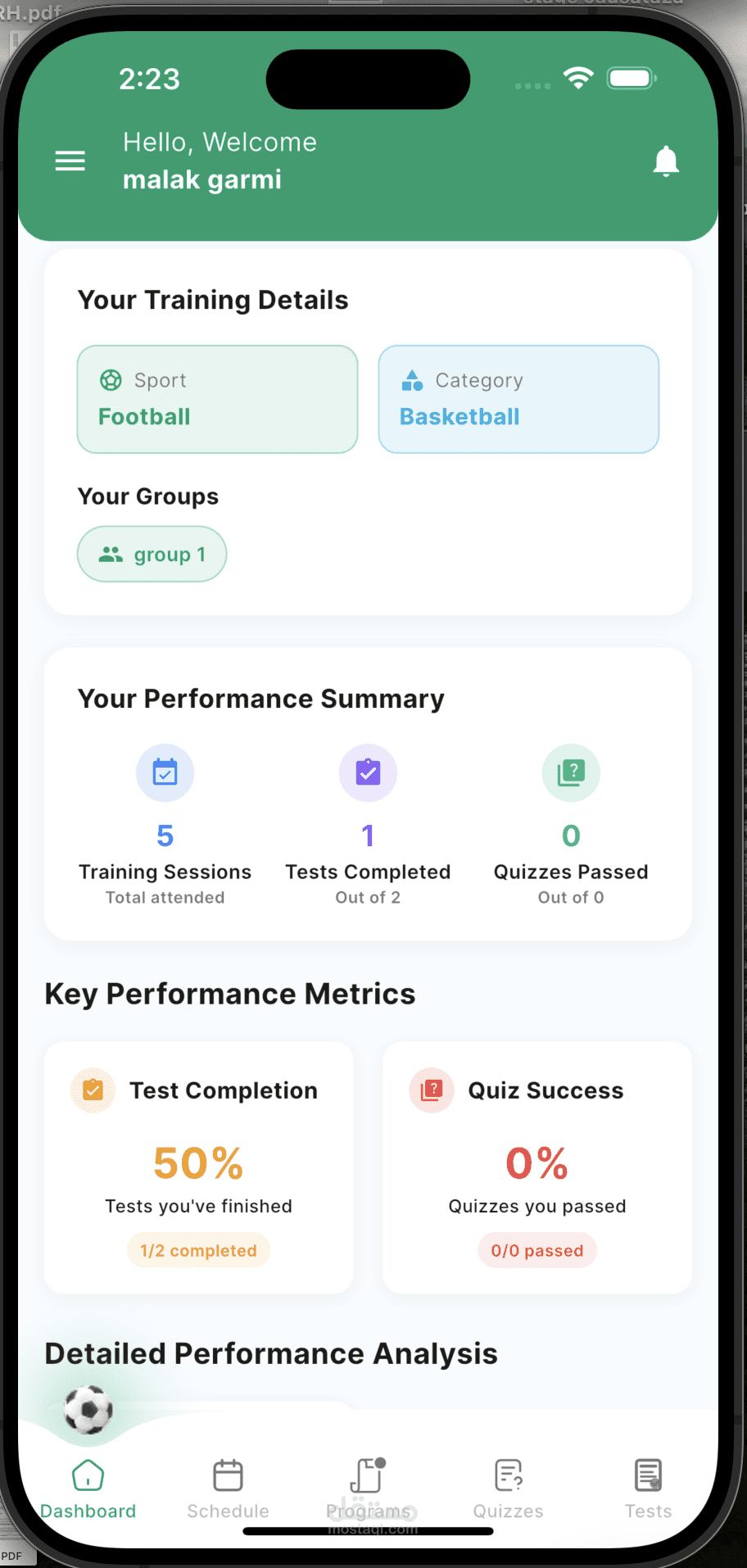 Full Stack & Mobile Developer: SportNexus Platform - Comprehensive SaaS Solution for Sports Club Management