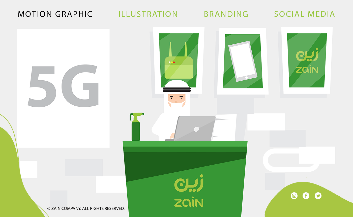 zain motion graphics
