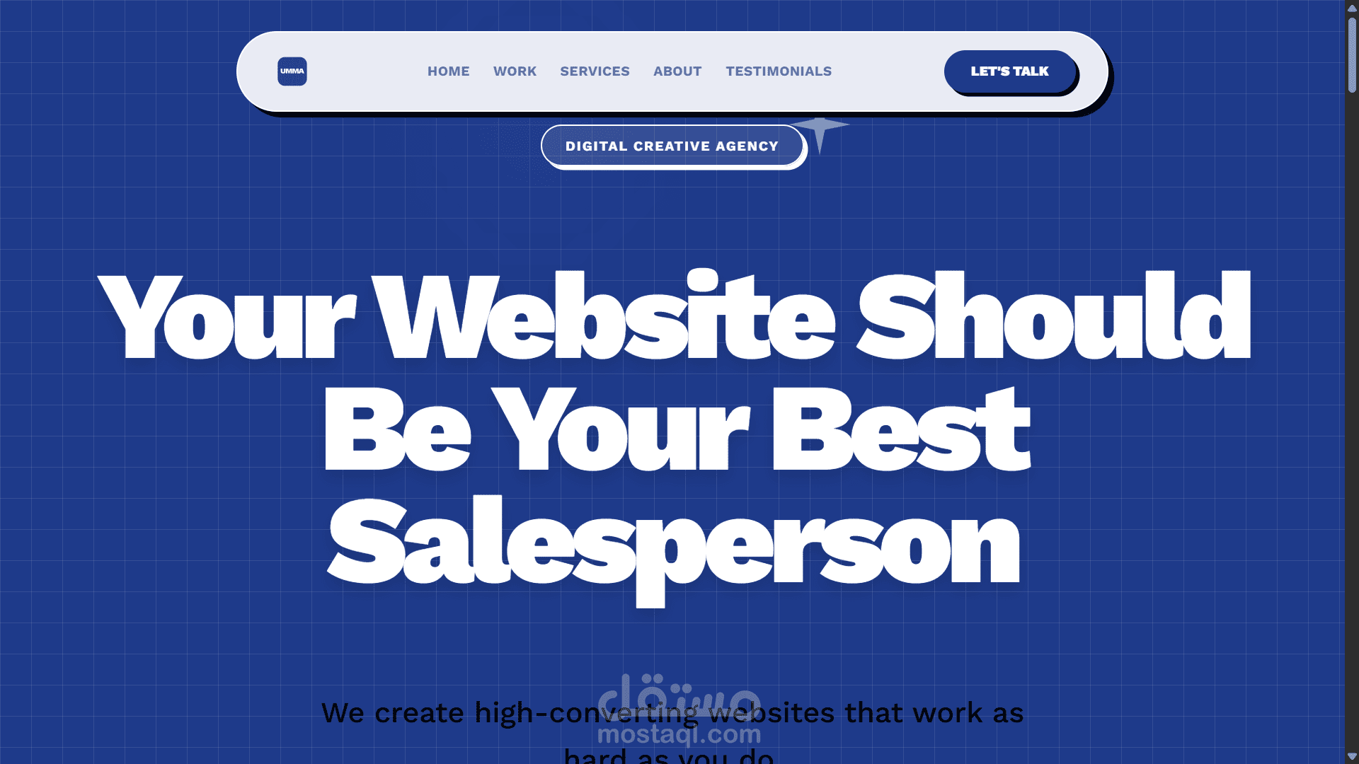 The Official website of Umma Web design agency