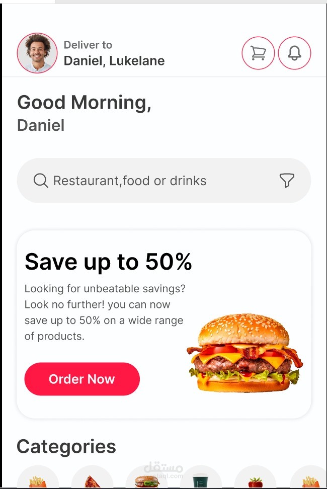 Food Delivery Application
