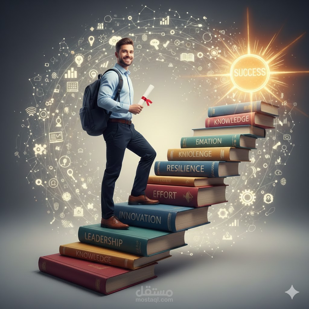 مونتاج فيديو لقناة إنجليزية عن النجاح