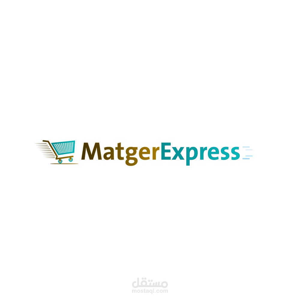 لوجو وغلاف متجر الكتروني