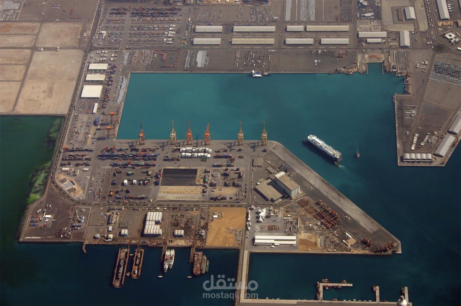 بداية مقدمة دراسة جدوى ميناء سفن (دراسة لمؤسسة الموانئ بمدينة جدة)