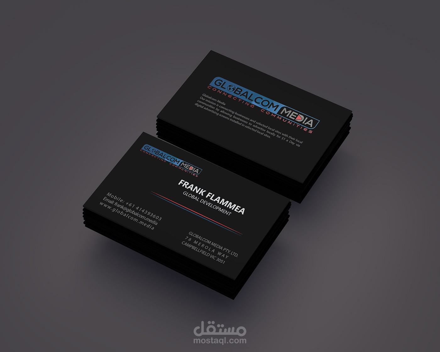 business card