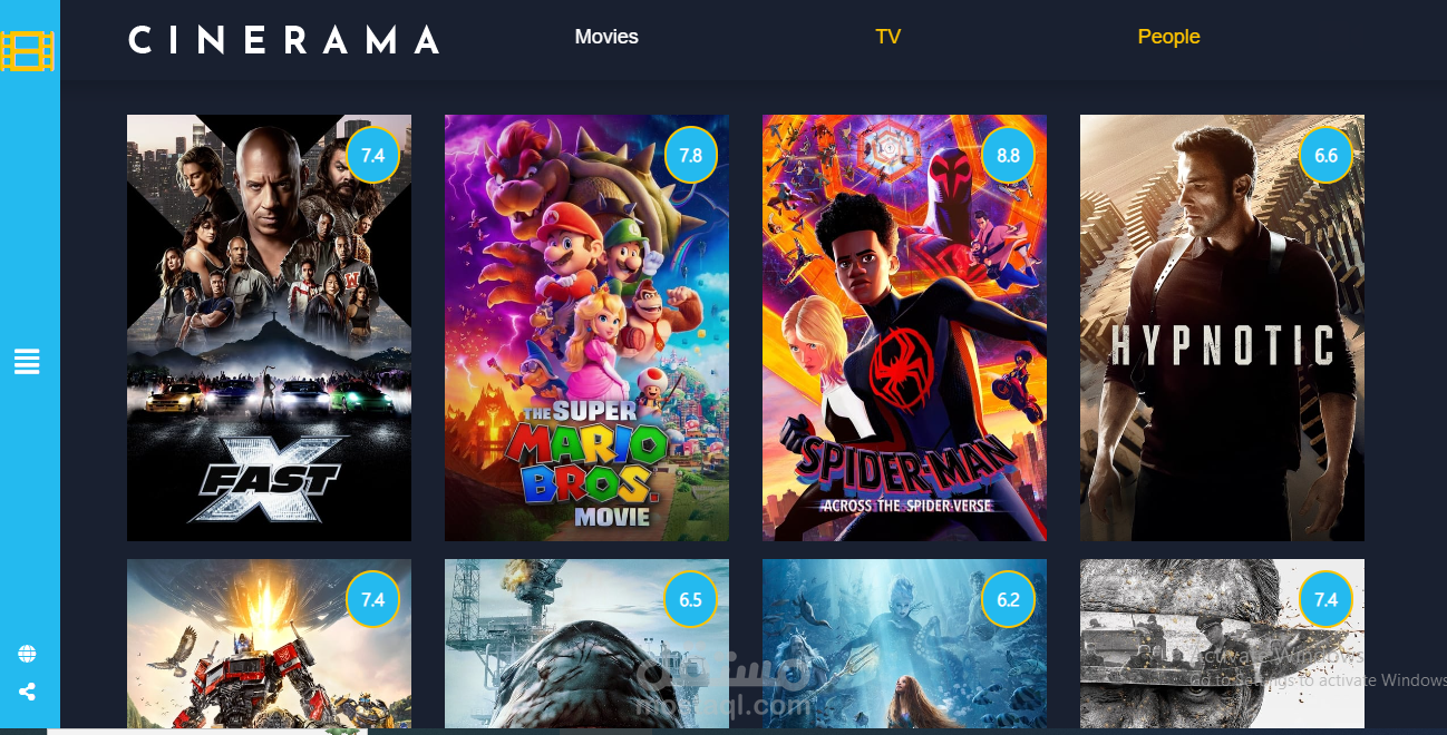 movies website