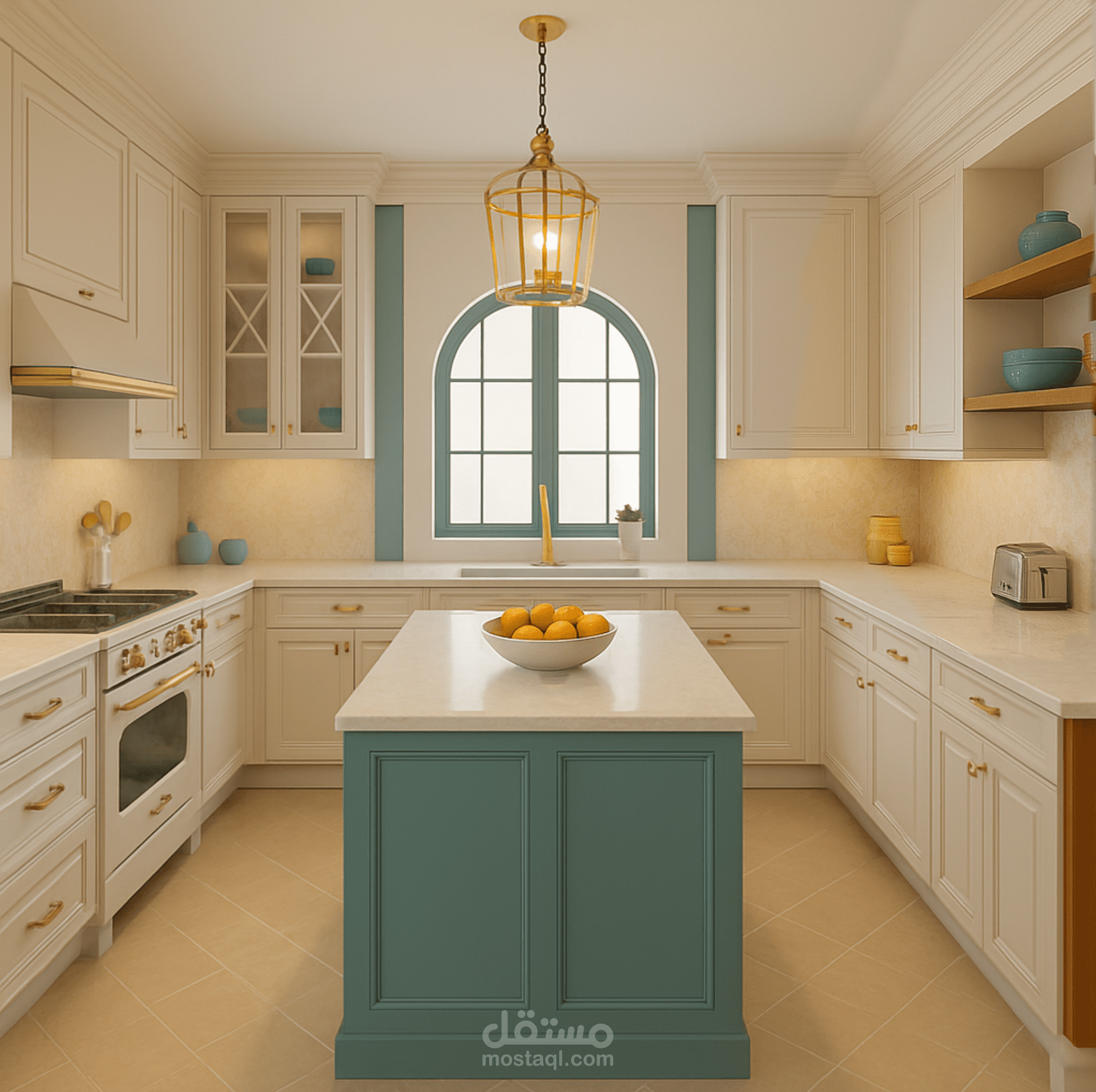 Classic-meets-modern kitchen design