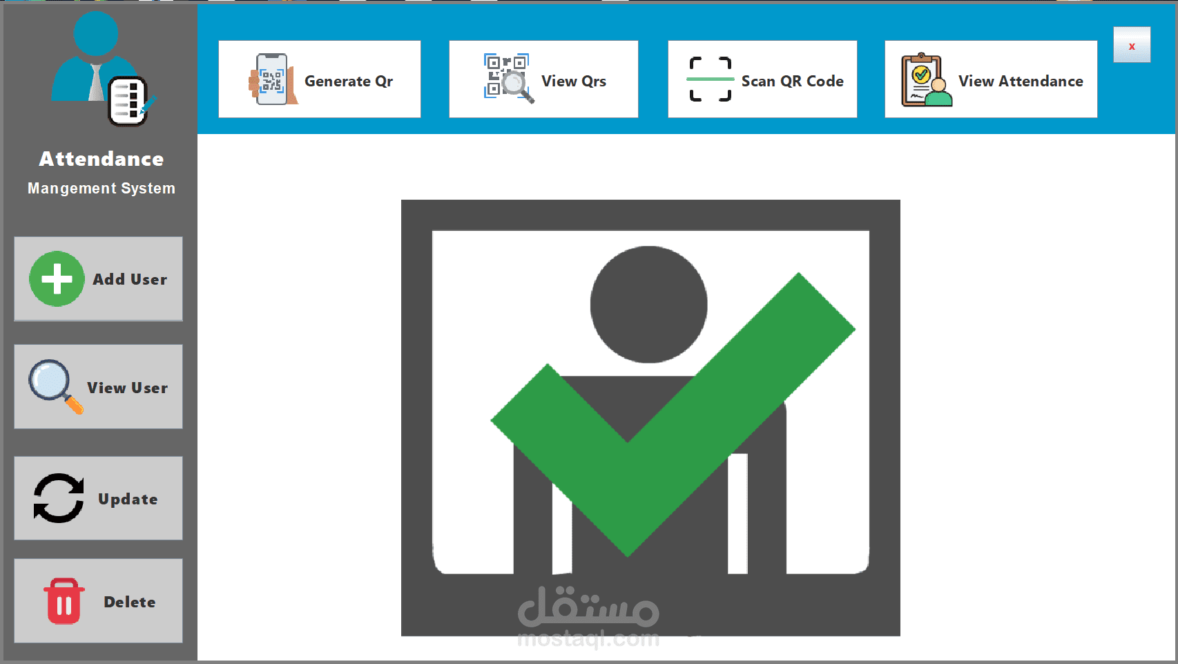 نظام إدارة الحضور والانصراف QR Code