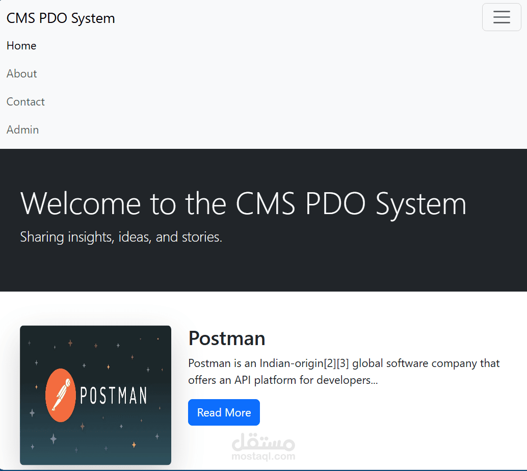 Articles Management System