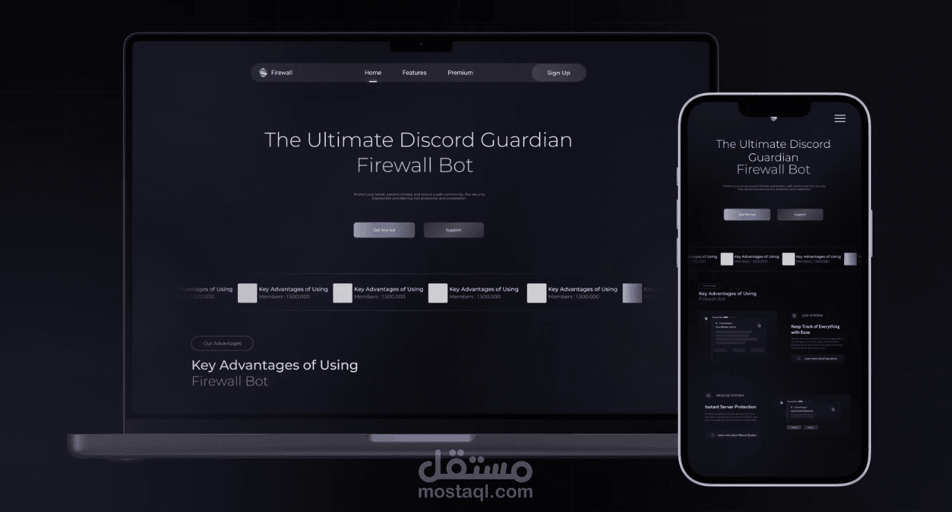 Firewall Bot Website