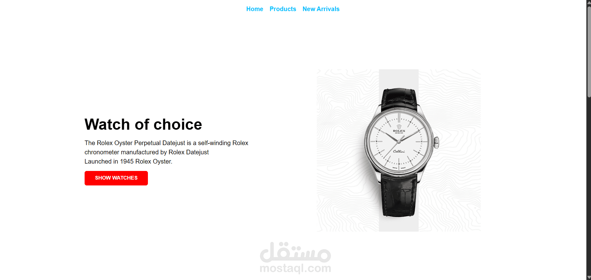 watch store