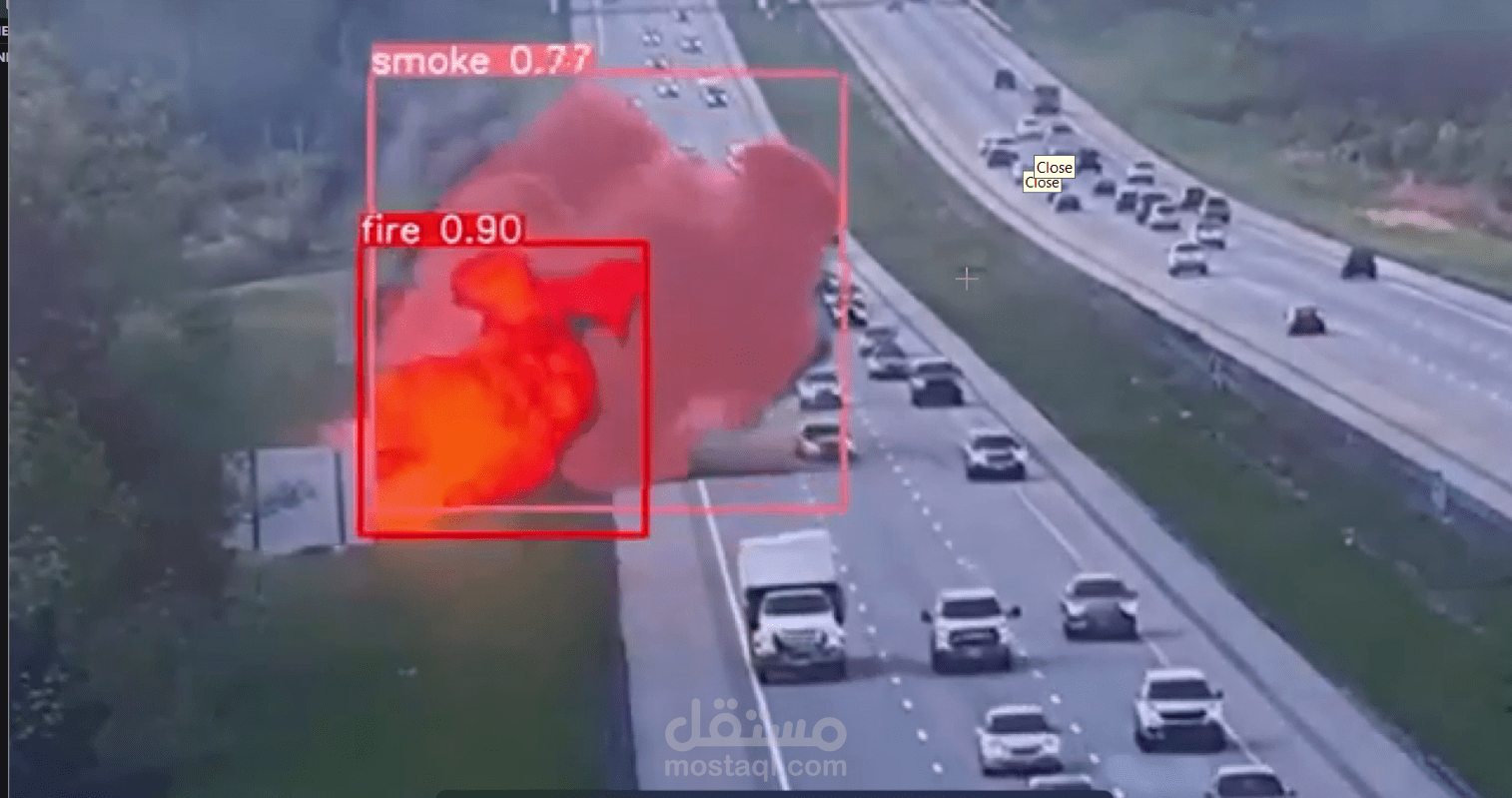 Real-Time Smoke & Fire Detection using YOLOv12