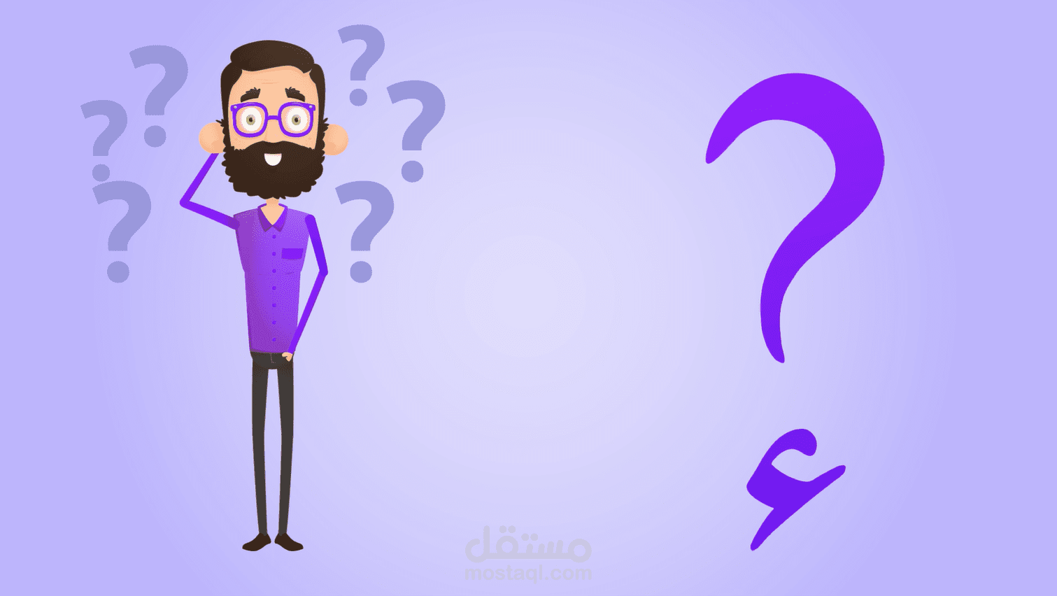 تصميم فيديو موشن جرافيك  لموقع ذكاء اصطناعي