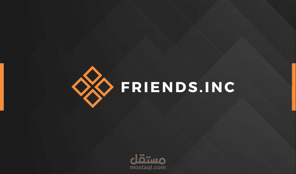 تصميم بطاقةعمل انيقة و الوان متناسقة
