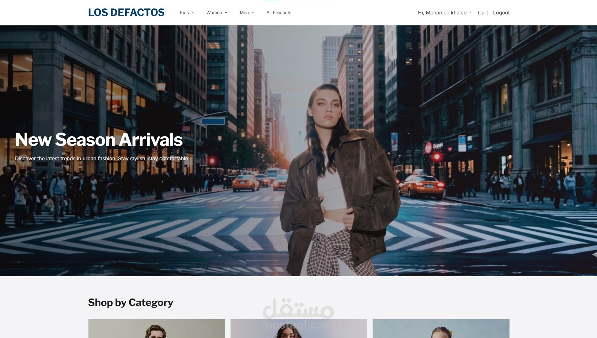 Defactos — منصة متجر إلكتروني متكاملة