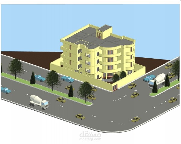 تصميم فيلا سكنية
