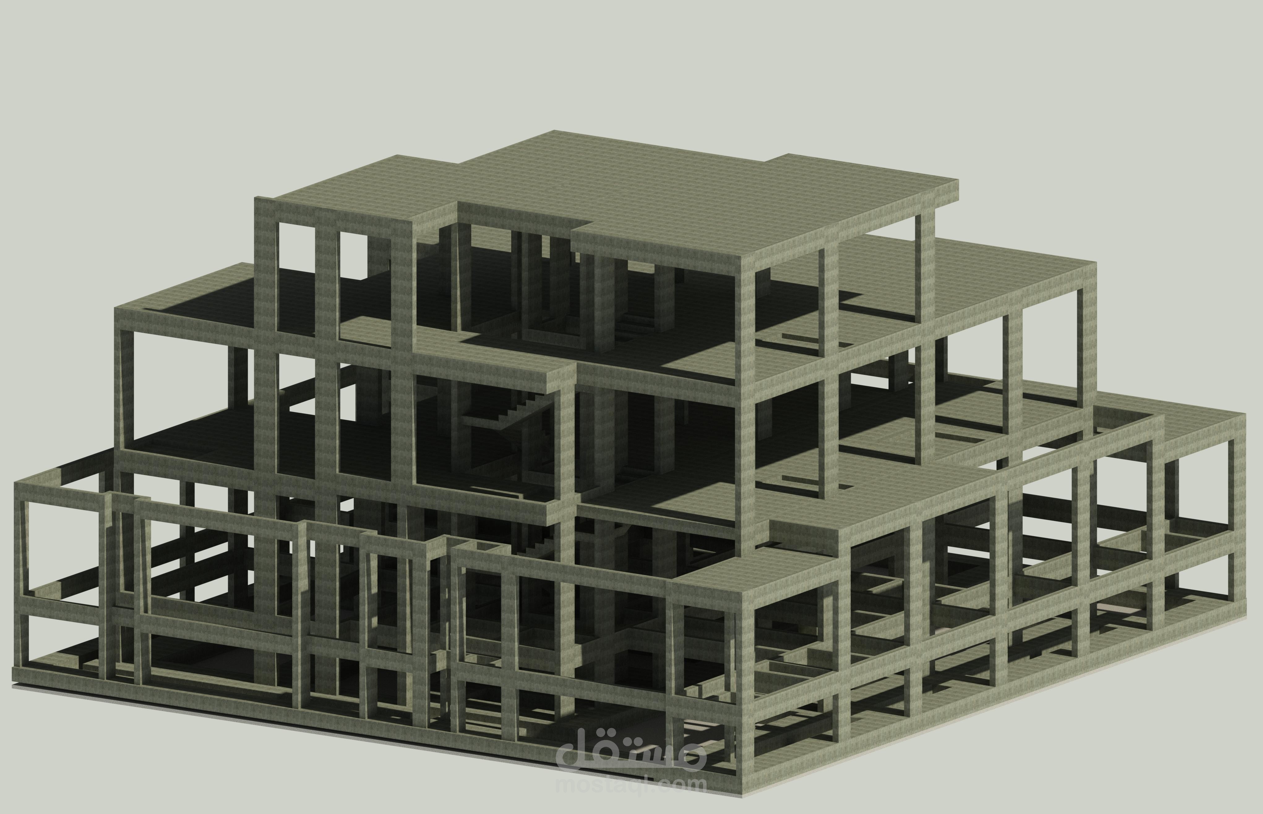 تصميم إنشائي متكامل لفيلا سكنية بمساحة 604.23 م2 وفق الكود السعودي (SBC) – تصميم آمن واقتصادي- الدمام