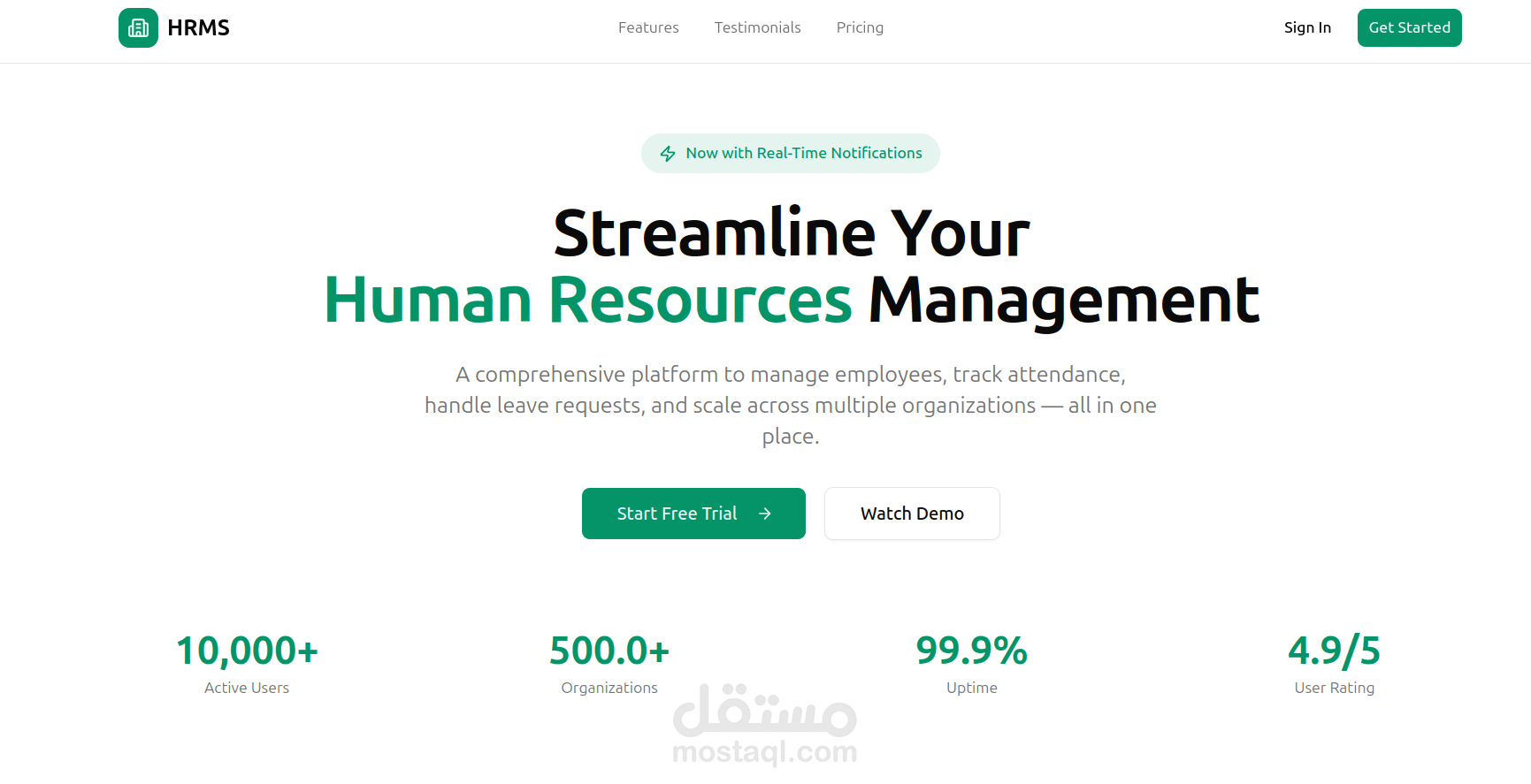 منصة HRMS السحابية – نظام متكامل لإدارة الموارد البشرية متعدد الشركات