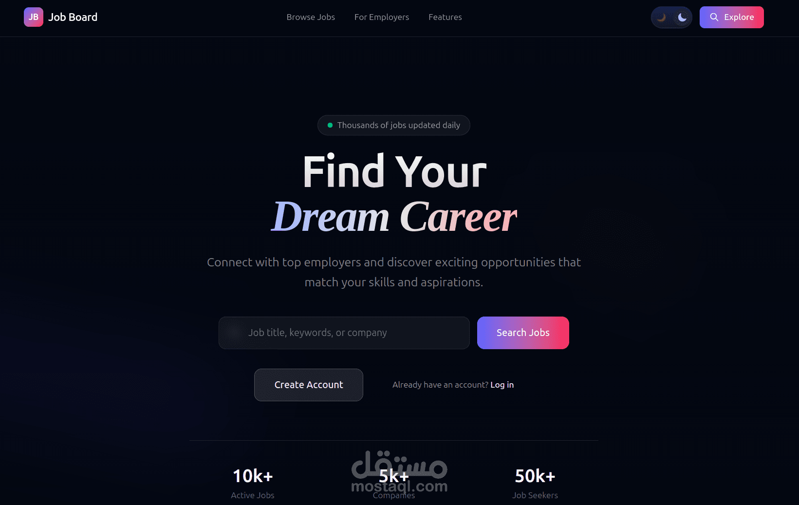 منصة توظيف ذكية مدعومة بالذكاء الاصطناعي لتحليل السير الذاتية وإدارة التوظيف ( Laravel )