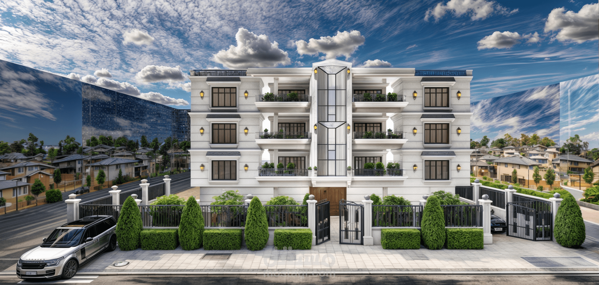 عمارة سكنية بمدينة الشروق