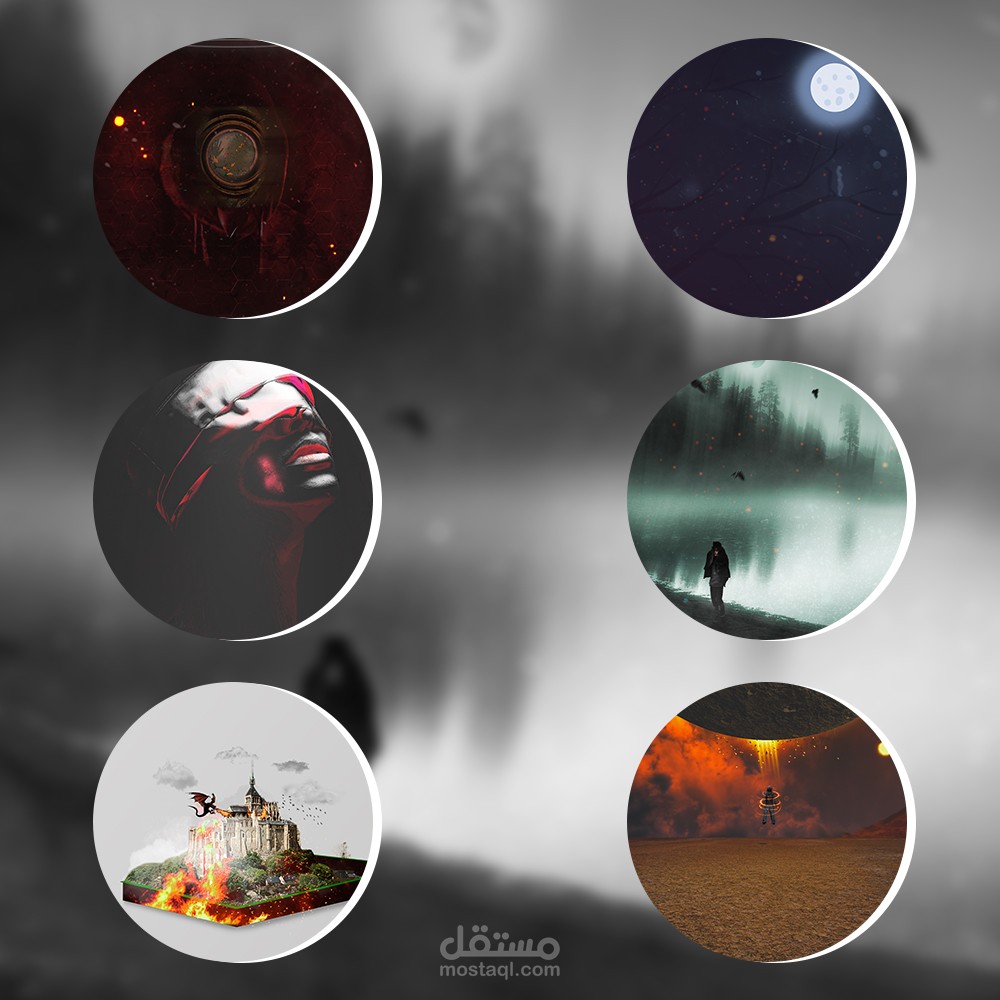 6 تصاميم دمج "2"