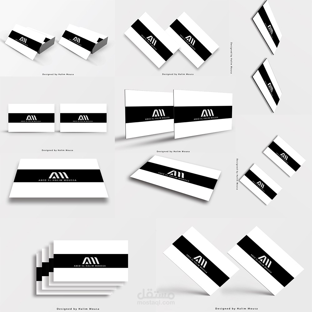 10 موك اب بزنس كارد