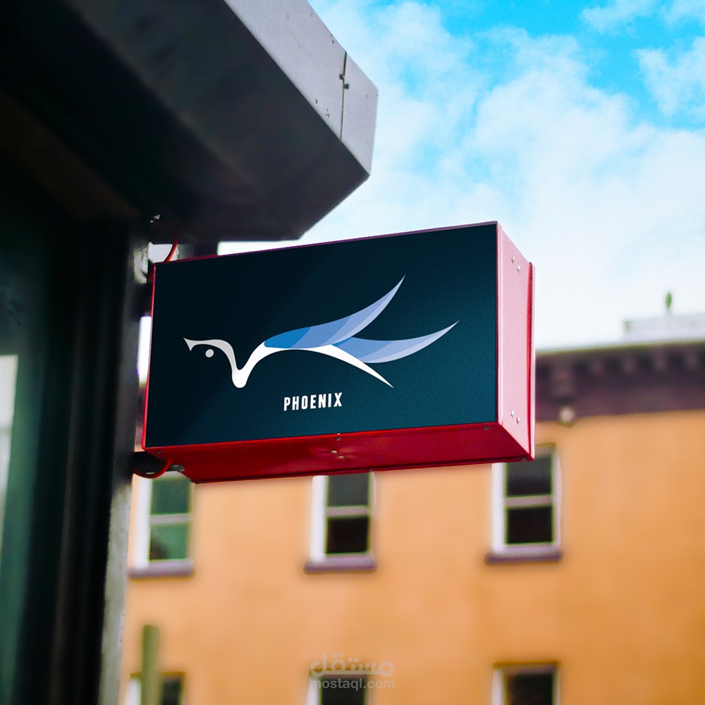 هوية بصرية لشركة طيران