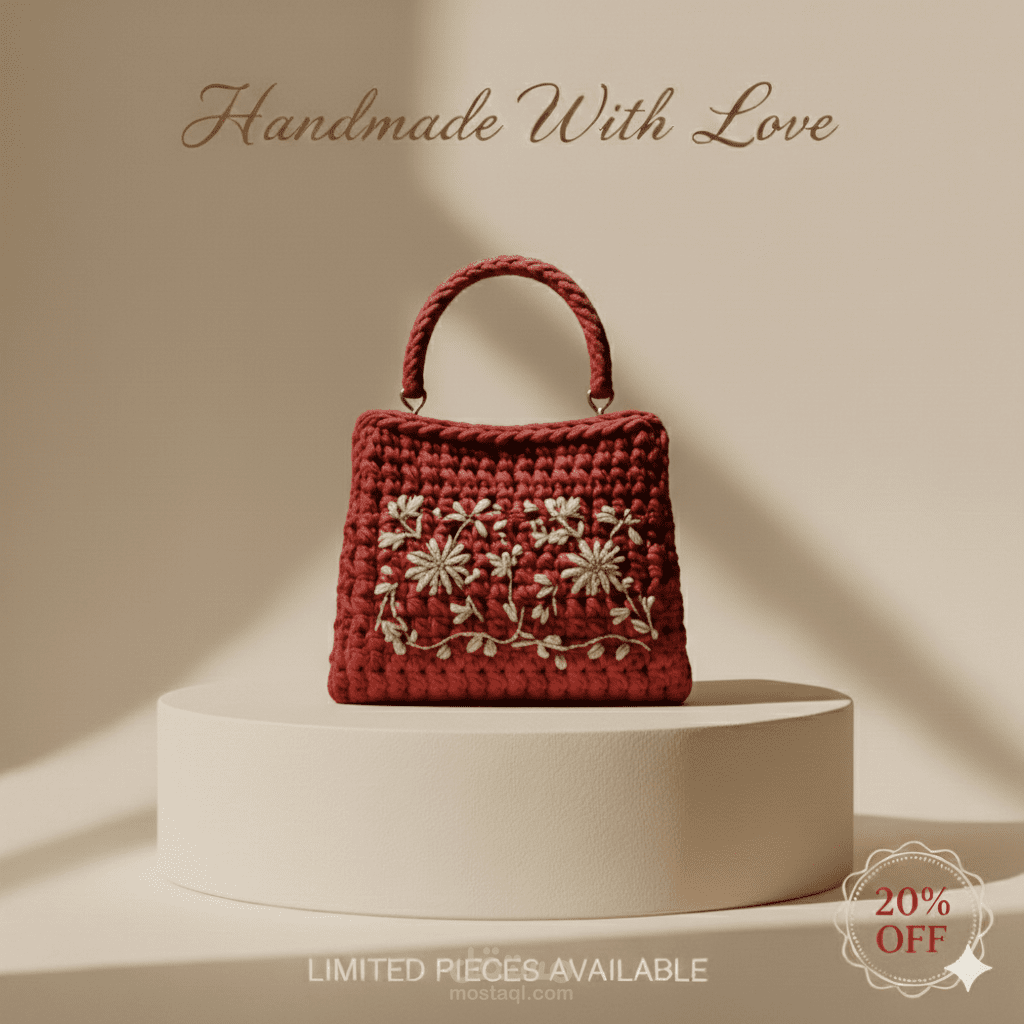 اعلان شنطه هاند ميد