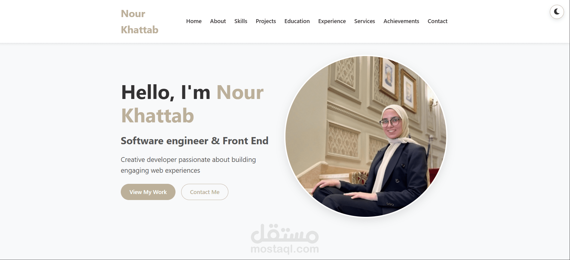 My personal portfolio