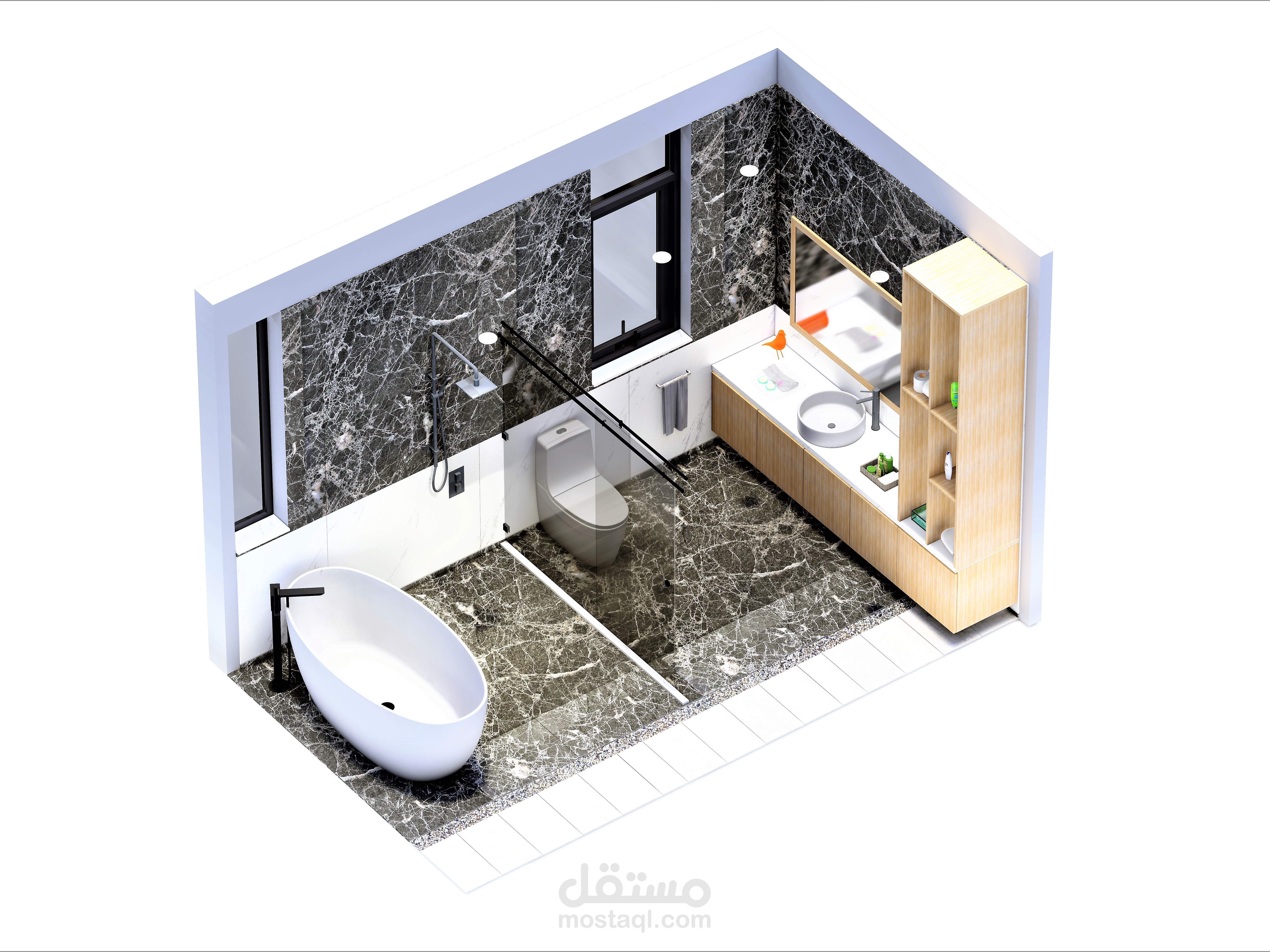 تصميم حمام