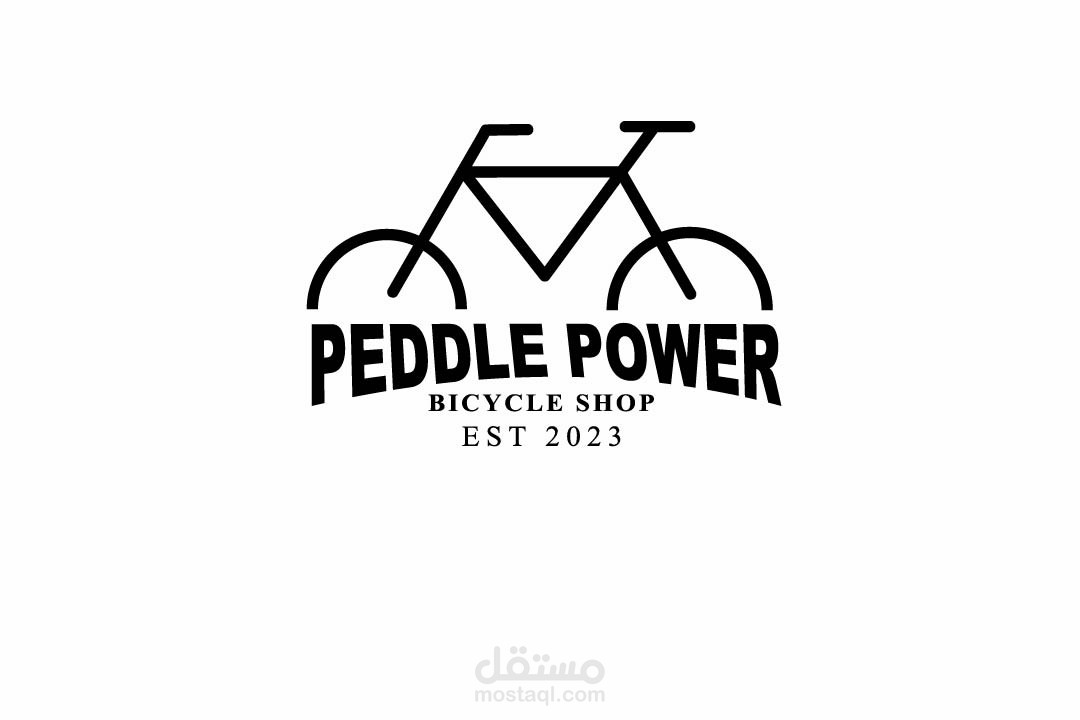 تصميم هوية بصرية (شعار ومطبوعات) لشركة "Peddle Power" للدراجات، بهوية عصرية ومستدامة.