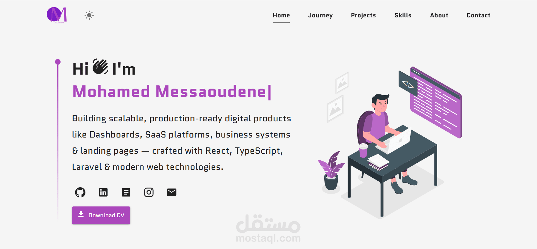 Personal Portfolio Website
