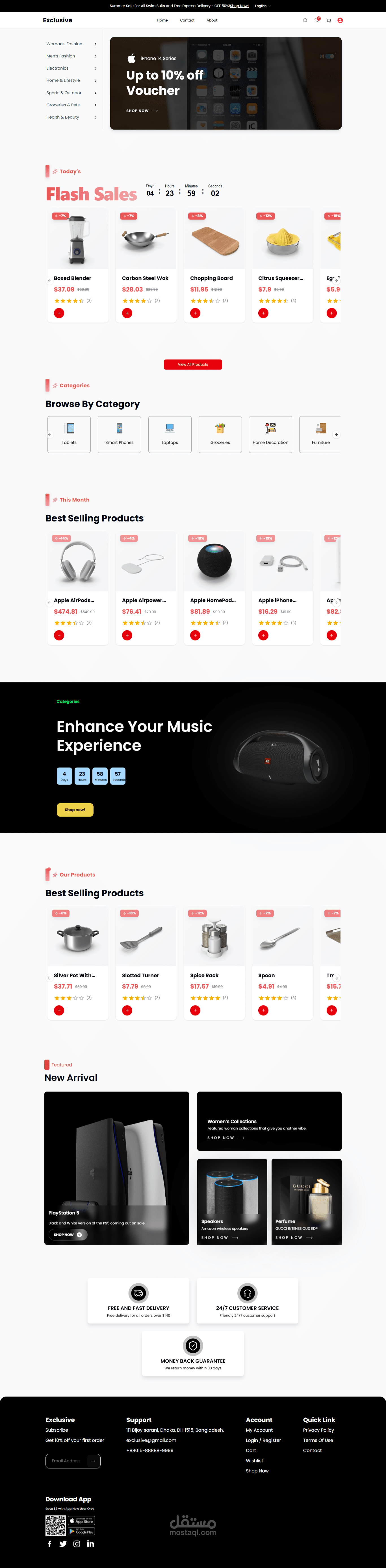 Multilingual Production-Ready E-Commerce Web App with Modern Frontend Practices