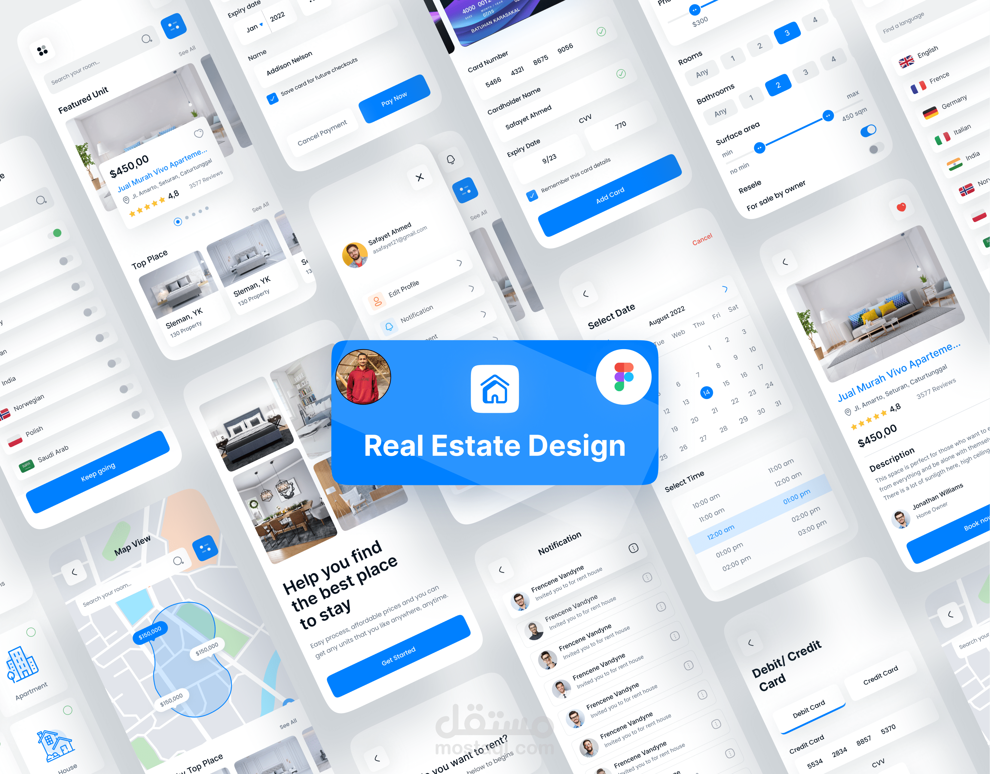 Real Estate App Design