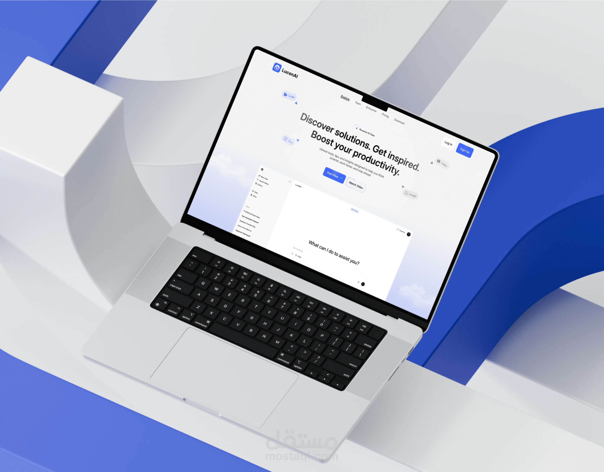 SaaS Project  LucenAi Company