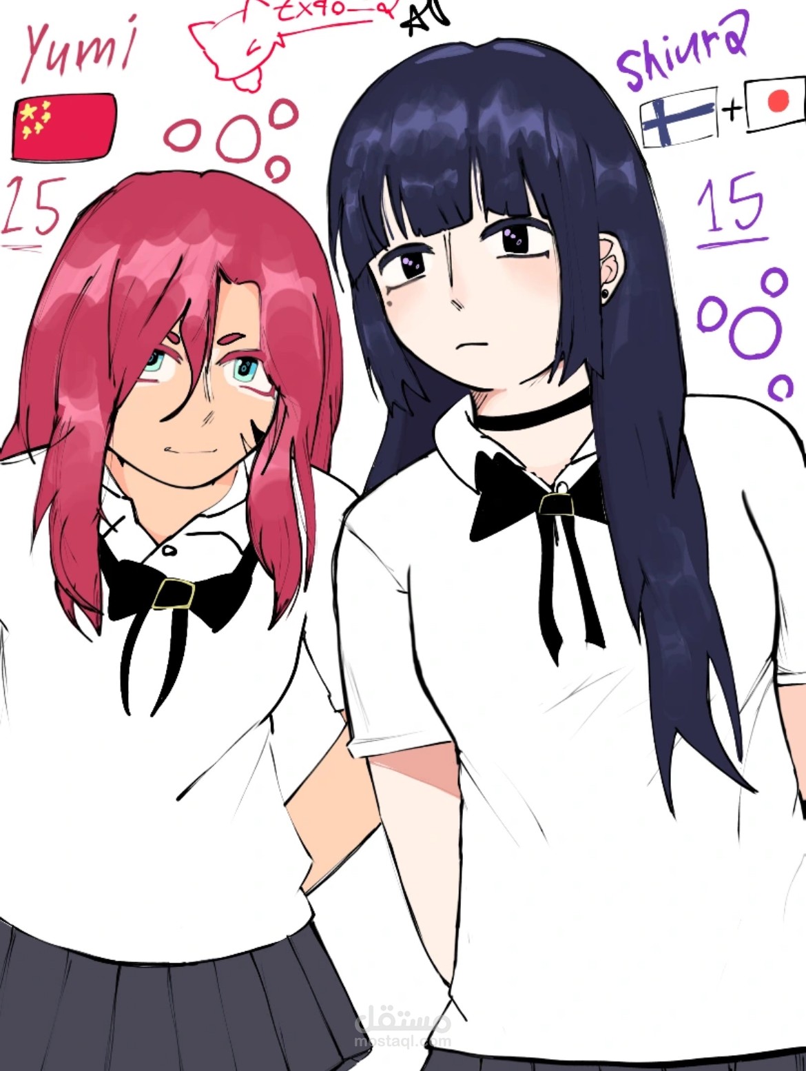 رسمي و المانغا الي اعمل عليها3: