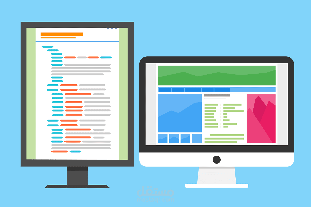 تصميم Landing Page احترافية باستخدام | WhiteCollar Template