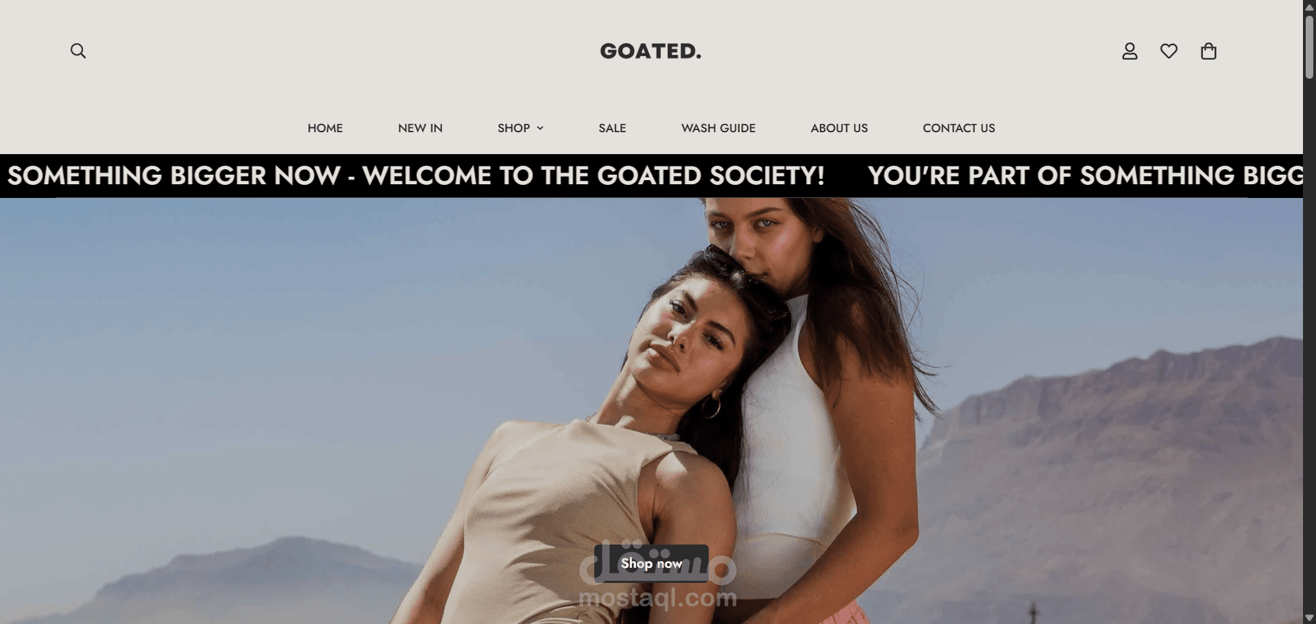 Goated. – Streetwear Brand Shopify Development