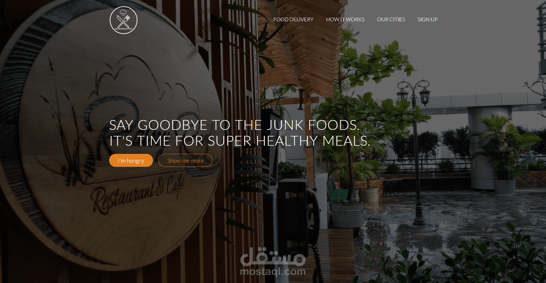 RainyRoof Restaurant Website