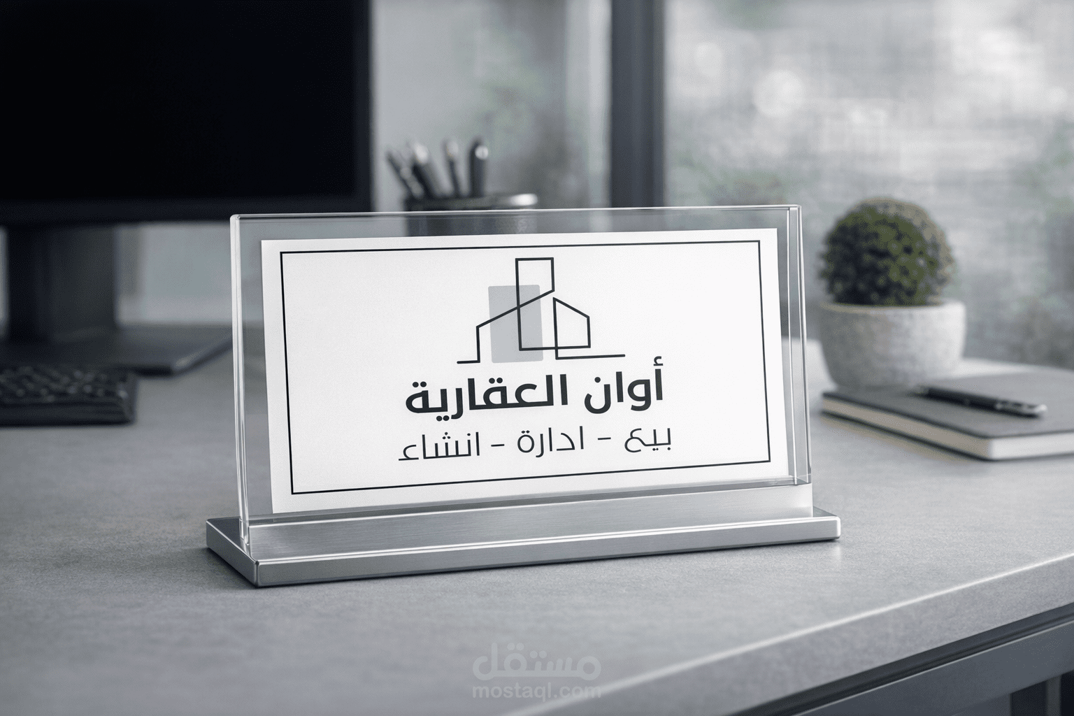 لوقو لشركة أوان العقارية